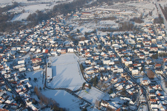 Mothern dans le département Bas Rhin, France vue d'en haut
