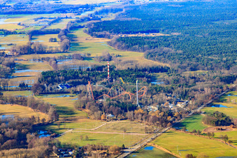 Parc de vacances à Haßloch dans le département Rhénanie-Palatinat, Allemagne hors des airs