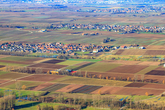 Photographie aérienne de Vue du village depuis le sud-est à Altdorf dans le département Rhénanie-Palatinat, Allemagne