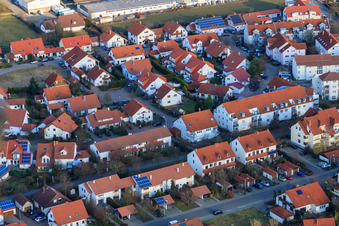 Photographie aérienne de Anneau Laurentius à Herxheim bei Landau dans le département Rhénanie-Palatinat, Allemagne