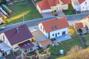 Image drone de À l'Anhaide à le quartier Schaidt in Wörth am Rhein dans le département Rhénanie-Palatinat, Allemagne