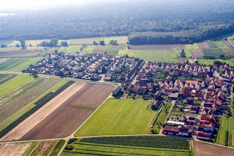 Maxstr à Hatzenbühl dans le département Rhénanie-Palatinat, Allemagne hors des airs