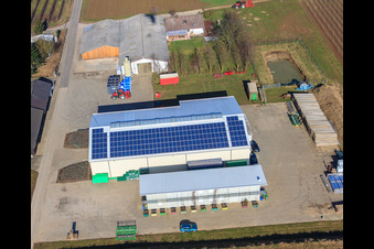 Photographie aérienne de Le jardin de Bauer vu du nord-ouest à Winden dans le département Rhénanie-Palatinat, Allemagne