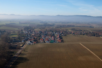 Quartier Kleinsteinfeld in Niederotterbach dans le département Rhénanie-Palatinat, Allemagne vue du ciel