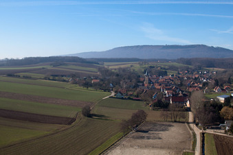 Image drone de Drachenbronn-Birlenbach dans le département Bas Rhin, France