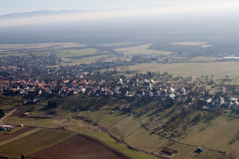 Photographie aérienne de Surbourg dans le département Bas Rhin, France