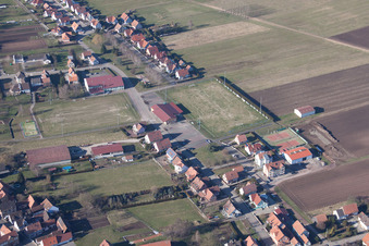 Photographie aérienne de Schleithal dans le département Bas Rhin, France