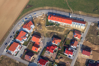 Image drone de Sur la haute piste à Kandel dans le département Rhénanie-Palatinat, Allemagne