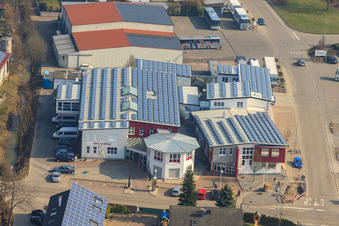 REHA med Gesundheitspark GmbH - Département d'orthopédie et de neurologie à Herxheim bei Landau dans le département Rhénanie-Palatinat, Allemagne vu d'un drone