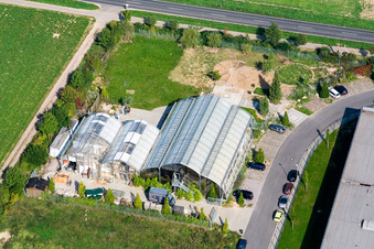 Vue aérienne de Parc industriel W à Herxheim bei Landau dans le département Rhénanie-Palatinat, Allemagne