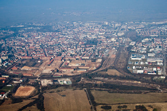 Photographie aérienne de Zone de conversion Cornichonstr à Landau in der Pfalz dans le département Rhénanie-Palatinat, Allemagne