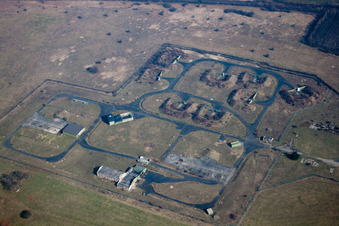 Vue aérienne de Bunker sur l'Ebenberg à Landau in der Pfalz dans le département Rhénanie-Palatinat, Allemagne