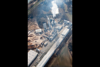 Nolte à Germersheim dans le département Rhénanie-Palatinat, Allemagne d'en haut