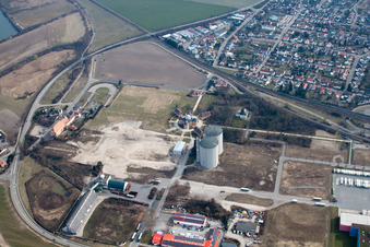 Photographie aérienne de Palais de l'Ermitage Waghäusel à Waghäusel dans le département Bade-Wurtemberg, Allemagne
