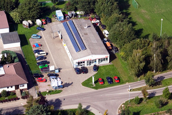 Photographie aérienne de Concessionnaire automobile Schwind à Winden dans le département Rhénanie-Palatinat, Allemagne