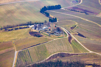 Vue aérienne de Château de Ravensbourg (Sulzfeld) à Sulzfeld dans le département Bade-Wurtemberg, Allemagne