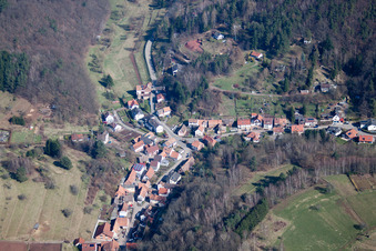 Photographie aérienne de Vue sur le village à Dimbach dans le département Rhénanie-Palatinat, Allemagne