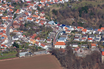 Vue aérienne de Quartier Erlenbrunn in Pirmasens dans le département Rhénanie-Palatinat, Allemagne