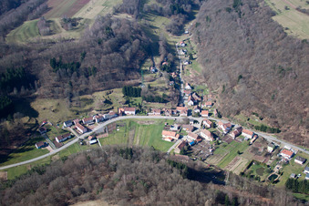 Bousseviller dans le département Moselle, France d'en haut