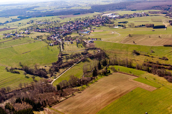 Ratzwiller dans le département Bas Rhin, France vue d'en haut