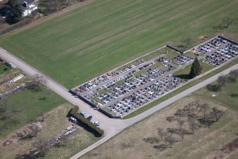 Photographie aérienne de Weislingen dans le département Bas Rhin, France