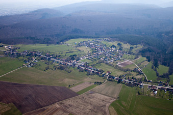 Phalsbourg dans le département Moselle, France vue du ciel