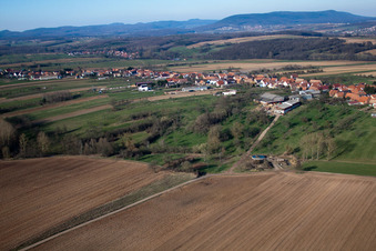 Photographie aérienne de Forstheim dans le département Bas Rhin, France