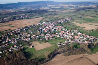 Photographie aérienne de Morsbronn-les-Bains dans le département Bas Rhin, France