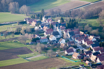 Image drone de Bremmelbach dans le département Bas Rhin, France