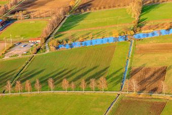 Photographie aérienne de Fossé antichar Steinfeld à Steinfeld dans le département Rhénanie-Palatinat, Allemagne