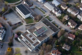 Photographie aérienne de Lycée Johannes Kepler, Lindenstr à Leonberg dans le département Bade-Wurtemberg, Allemagne