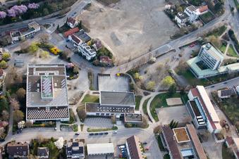 Vue oblique de Lycée Johannes Kepler, Lindenstr à Leonberg dans le département Bade-Wurtemberg, Allemagne