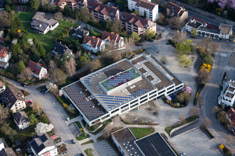 Lycée Johannes Kepler, Lindenstr à Leonberg dans le département Bade-Wurtemberg, Allemagne d'en haut