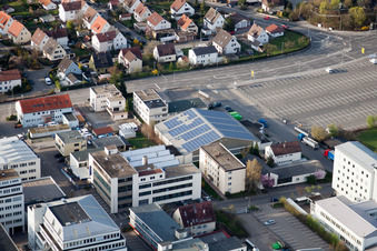 Vue aérienne de METDRA Metal and Wire Products Factory GmbH, Dieselstr. à le quartier Eltingen in Leonberg dans le département Bade-Wurtemberg, Allemagne