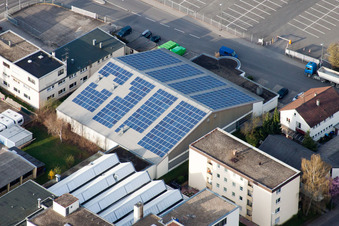 Enregistrement par drone de METDRA Metal and Wire Products Factory GmbH, Dieselstr. à le quartier Eltingen in Leonberg dans le département Bade-Wurtemberg, Allemagne