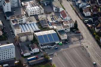 METDRA Metal and Wire Products Factory GmbH, Dieselstr. à le quartier Eltingen in Leonberg dans le département Bade-Wurtemberg, Allemagne d'un drone