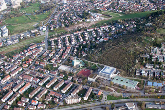 Photographie aérienne de École August Lämmle, Gerlinger Straße à le quartier Ramtel in Leonberg dans le département Bade-Wurtemberg, Allemagne