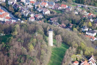 Photographie aérienne de Tour d'Engelberg à Leonberg dans le département Bade-Wurtemberg, Allemagne