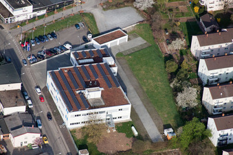 Vue aérienne de Angro Chemie, Porschestraße 12 à le quartier Zuffenhausen in Stuttgart dans le département Bade-Wurtemberg, Allemagne