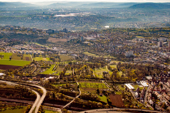 Photographie aérienne de Quartier Zuffenhausen in Stuttgart dans le département Bade-Wurtemberg, Allemagne