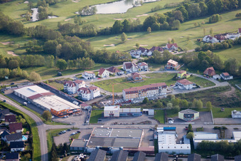 Image drone de Golf Club Soufflenheim Baden-Baden à Soufflenheim dans le département Bas Rhin, France