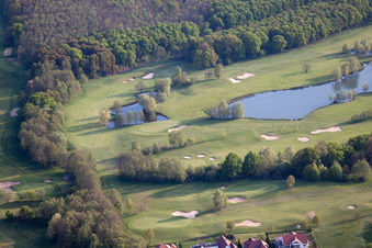 Photographie aérienne de Golf Club Soufflenheim Baden-Baden à Soufflenheim dans le département Bas Rhin, France