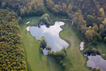 Photographie aérienne de Golf Club Soufflenheim Baden-Baden à Soufflenheim dans le département Bas Rhin, France