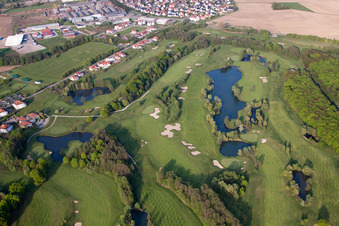 Golf Club Soufflenheim Baden-Baden à Soufflenheim dans le département Bas Rhin, France vue d'en haut