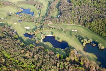 Enregistrement par drone de Golf Club Soufflenheim Baden-Baden à Soufflenheim dans le département Bas Rhin, France