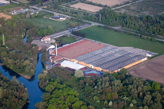 Rohrwiller dans le département Bas Rhin, France d'en haut