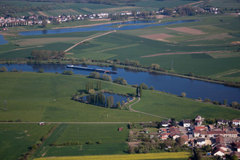 Photographie aérienne de Basse-Ham dans le département Moselle, France