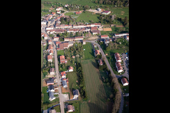 Photographie aérienne de Champs agricoles et terres agricoles à Charency-Vezin dans le département Meurthe et Moselle, France