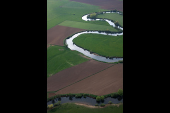 Carignan dans le département Ardennes, France hors des airs