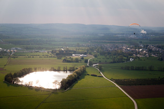 Photographie aérienne de Brévilly dans le département Ardennes, France
